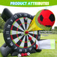 10FT Inflatable Soccer Dart Board for Adults.(Built-in UL Blower) Giant Soccer Dart Board Comes with 8 Soccer Balls for Outdoor Games,Carnival Games,Backyard Games,Camp Activities & Soccer Parties