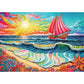 Sailing at Sunrise 1000 Piece Jigsaw Puzzle Enjoy