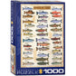 Salmon & Trout 1000 Piece Jigsaw Puzzle Eurographics