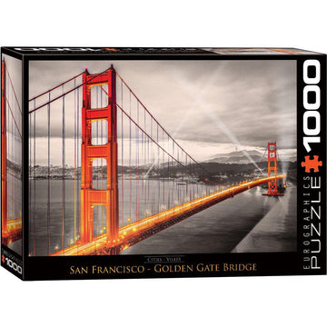 San Francisco Golden Gate Bridge 1000 Piece Jigsaw Puzzle Eurographics