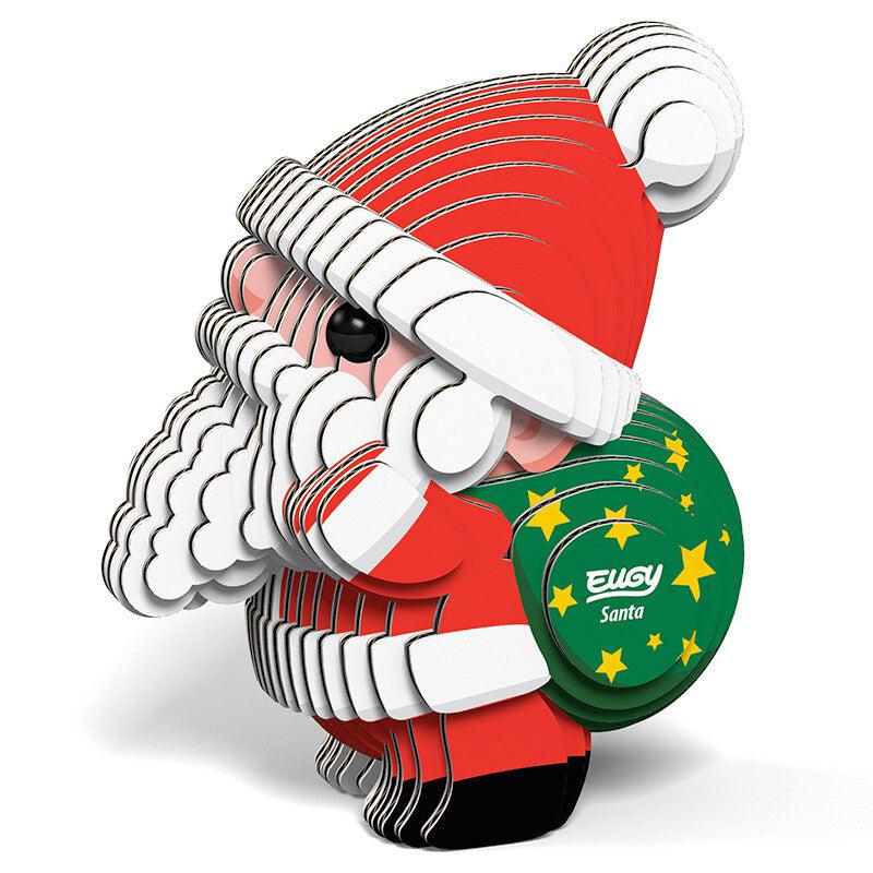 Santa 3D Cardboard Model Kit Eugy