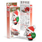 Santa 3D Cardboard Model Kit Eugy