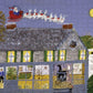 Santa Clause II by Grandma Moses 500 Piece Jigsaw Puzzle Pomegranate