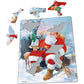Santa with Animals 32 Piece Tray Jigsaw Puzzle Larsen
