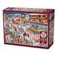 Santa's Parade 2000 Piece Jigsaw Puzzle Cobble Hill