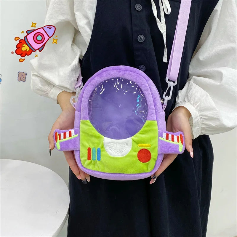 Toy Story Buzz Lightyear Women Crossbody Bag Small Phone Purse Cute Cartoon Shoulder Bag Xmas Birthday Gift present