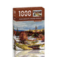 Micro Puzzle Puzzle 1000 Pieces Mini Landscape World Famous Painting Paper Decompression Healing Creative Educational Toy Puzzle