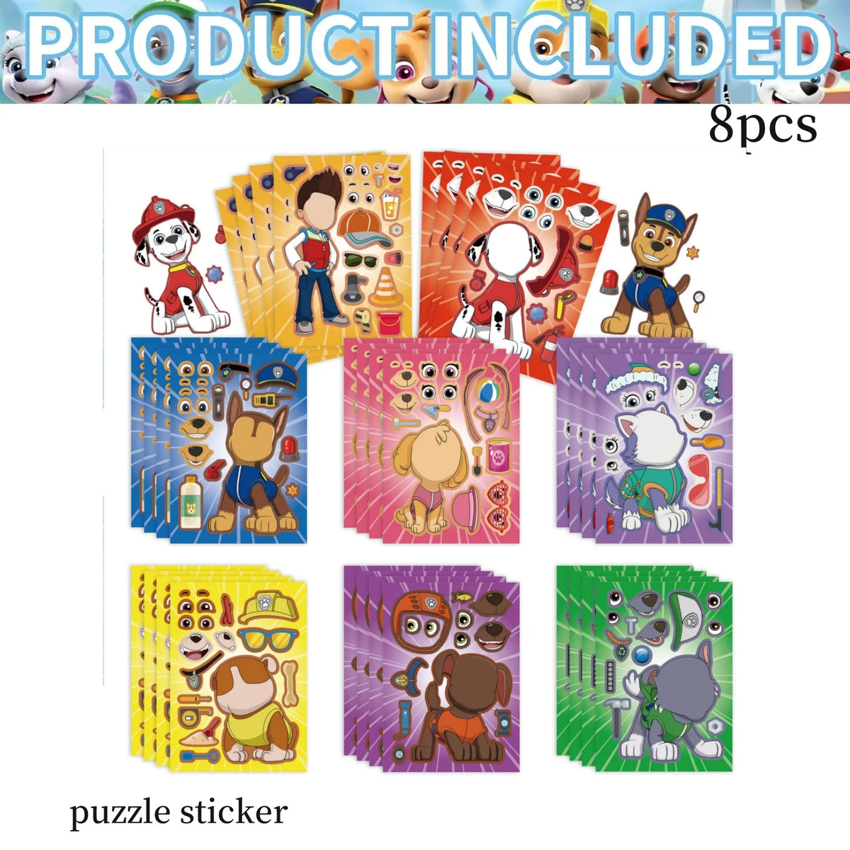 PAW Patrol Birthday Party Decoration Tableware Tablecloth Plates Cup napkin gift bag Balloons PAW Patrol Party Favors Supplies