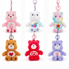Care Bears Plush Toy Kawaii Squeak Sound Keychain 15cm Pendant Cute Cartoon Keychain Bag Luggage Decor Holiday Birthday Gift
