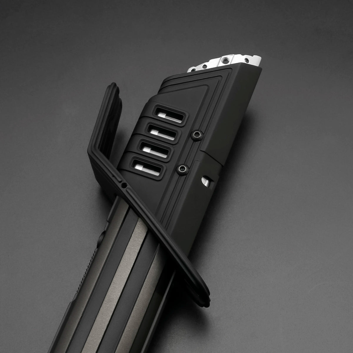 TXQSABER Dark Saber Smooth Heavy Dueling Lightsaber Proffie 2.2 Board with SD Card FOC Volume Adjustment Jedi Sword Toys