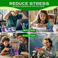 6 Pack Spiral Cone Fidget Toys 3D Printed Impossible Passthrough Pyramid Pillar Gourd Helix Screw Toys for Anxiety Relaxing