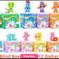 Care Bears Sitting Plush Keychain 12cm Cute Bag Pendant Kawaii Stuffed Toy Car Charm Squishy Soft Doll Decor Ideal Holiday Gift