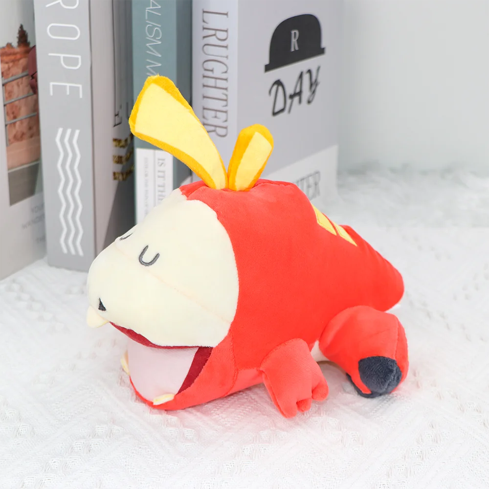 Sleeping  Pokemon Plush Gengar Charizard Sylveon Sprigatito Pamo Fuecoco Stuffed Doll Peluche Toy Gift 18-27cm Length