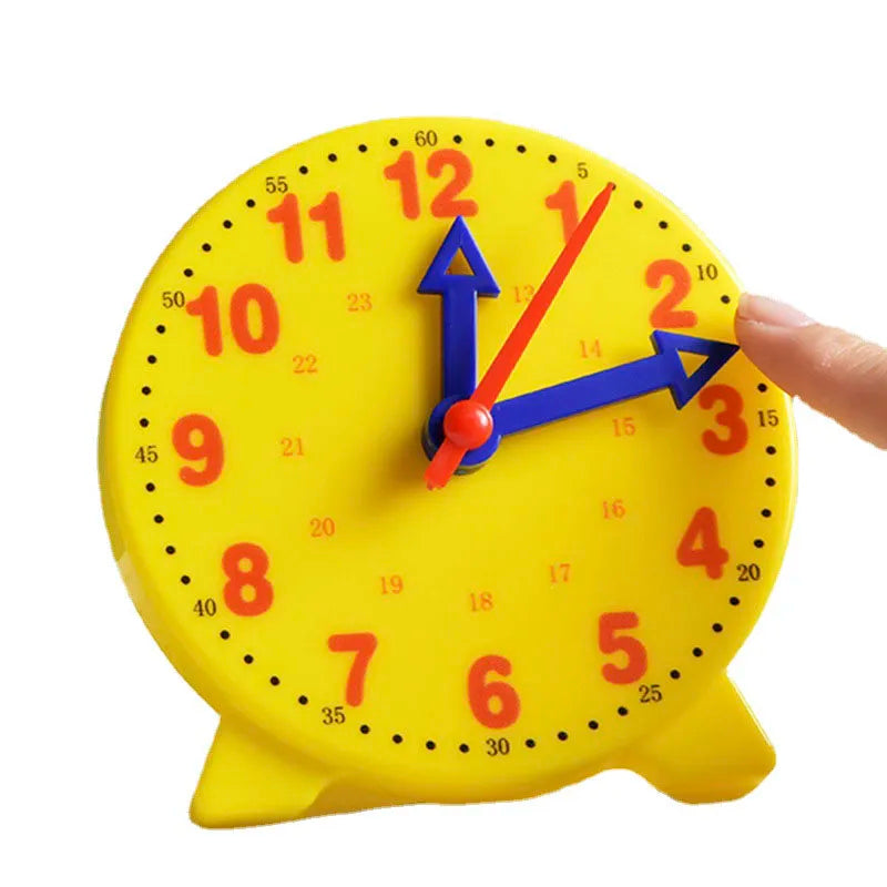 Children Montessori Clock Educational Toys Hour Minute Second Cognition Matching Puzzle Toys Kids Early Preschool Teaching Aid