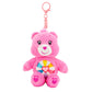 Care Bears Plush Toy Kawaii Squeak Sound Keychain 15cm Pendant Cute Cartoon Keychain Bag Luggage Decor Holiday Birthday Gift
