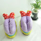 Plush SpongeBob SquarePants Cotton Shoes Snail Bags Heels Cute Home Slippers SpongeBob SquarePants Snail Boots Plush Gift