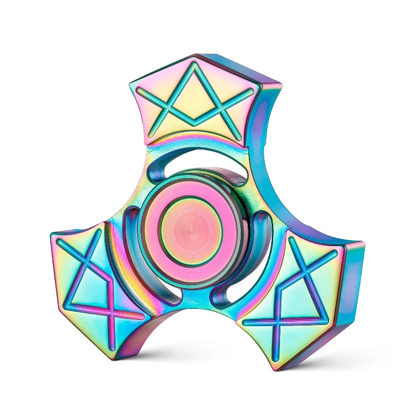 Mini EDC Gear Alloy Spinner Sprockets Gear Chain Gyro Delicateness Fidget Decompression Ring Toy Stress Relief Toys