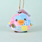 7/12cm Patchwork Limited Rilakkuma bear Plush Keychain Kiiroitori Doll Pendant Cute Relax bear Cartoon Decoration Holiday Gift