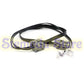 2PCS MOC Power Functions Parts LED Light Link Line Cable 8870 Switch 8869 Car Train Light Modification Compatible With Legoeds