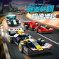 NEW DIY Four Grid Formula Racers Racing Car Pull Back Speed Vehicle Building Blocks Kit Boys Bricks Movie Model  Toy City Ideas