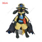 Pokemon Anime Kawaii Shiny Lucario Plush Doll Cartoon Peluche Stuffed Toy Cosplay Room Decoration Collection Kids Gifts