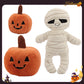 Halloween Plush Toys Zombie Mummy Pumpkin Doll Heavy Toys Cartoon Stuffed Plushie Holiday Gift Children's Doll Halloween Gifts