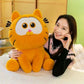 25Cm Cartoon Garfield Plush Toy Kawaii Soft Fill Pillow Doll Creative Room Decoration Plush Stuffed Toys A Gift for A Friend