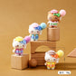 Kwaii Flocking Kitty Mini Figurine Little Kitty Doll Car Office Deskop Decoration Crafts Accessories Small Gifts