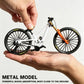 1:8 Scale Die-Cast Alloy Downhill MTB Mini Model Full Suspension Bike Collectible Desktop Decor Gift For Cycling Hobby Fans