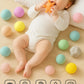 6Pcs Baby Sensory Ball, Baby Teething Toy, Montessori Early Childhood Education, Baby Water Toy Ball, Massage Ball