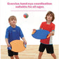 Bouncing Circle Throwing Training Toys Kids Adult Outdoor Interactive Cooperative Games Elastic Paddle Ball Fun Game