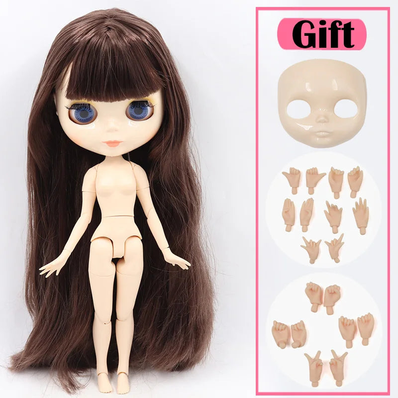 ICY DBS Blyth Doll White Skin Joint Body 1/6 BJD Special Price OB24 Toy Gift