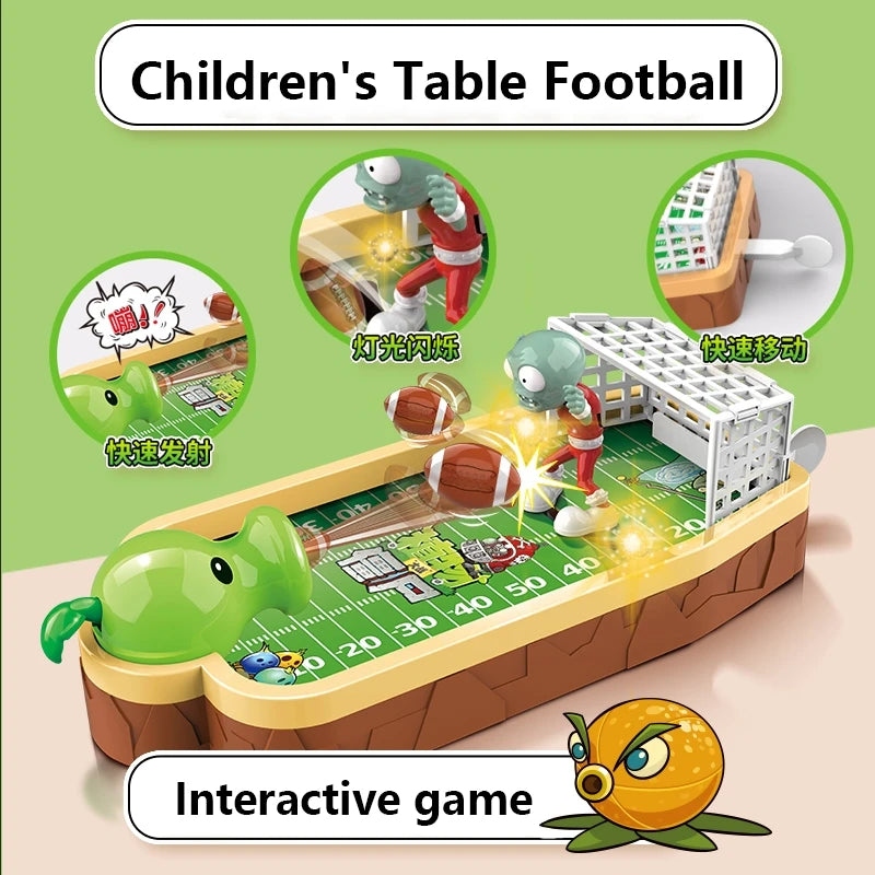 Plants vs Zombies Competitive Battle Series Fans Table Football Game Character Ornaments Interactive Game Toys Holiday Gift
