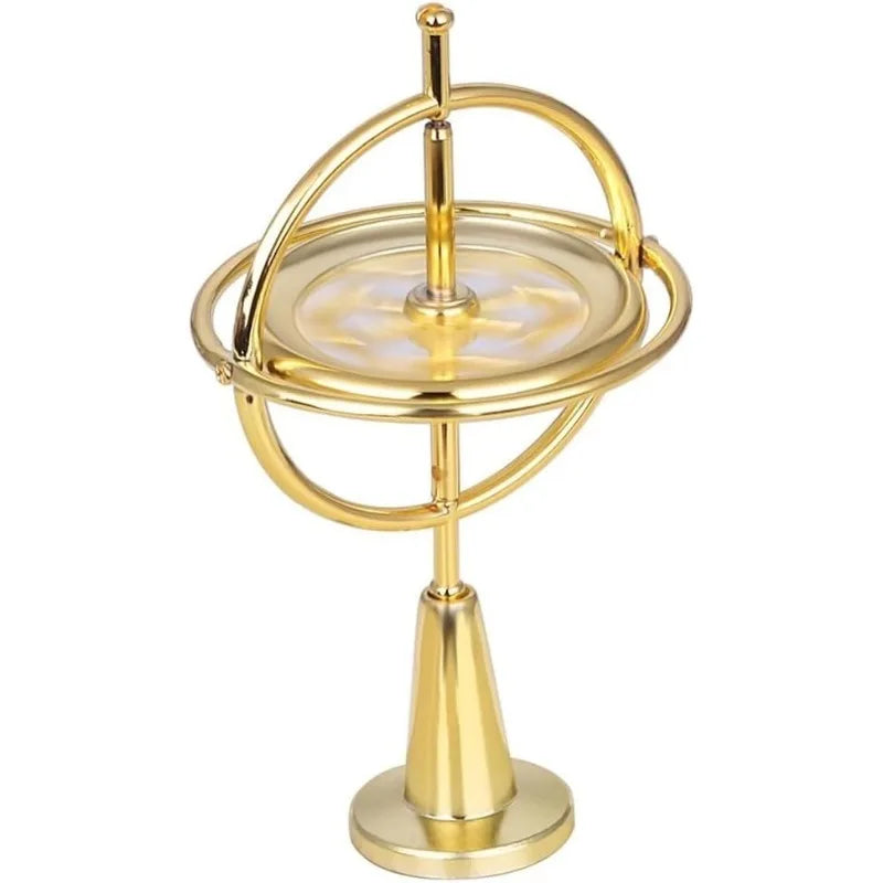 Metal Anti-Gravity Spinning Top Balancing Toy, Desktop Gyroscope, Physics Toy, Educational & Training Gift