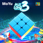 [ECube] Moyu Cubing Classroom Meilong 3/3C 3x3 Magic Stickerless 3 Layers Speed Magic Cube Professional Puzzle Toys for Children