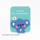 BT21cartoon cute silicone handheld phone stand kawaii retractable airbag earphone winder fan support anime merchandise wholesale