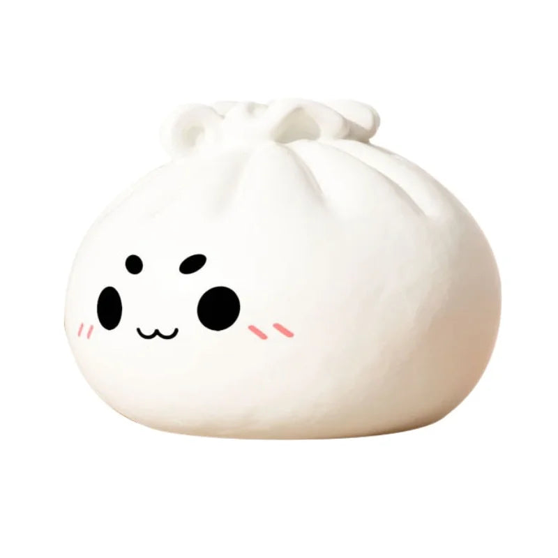 NEW Giant Squishies Dumpling Bun Toy, Slow Rising Glitter Dumpling Stress Ball, Stress Relief Fidget Toy for Home Office Travel