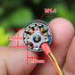 ★▲1pc Micro 1104 HM Brushless Motor 1-2S 4300KV Mini RC Quadcopter Drone for Diy Mini FPV Indoor Traversing Machine