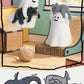 52toys Ghost Behold My Cat Series Blind Box Each Style With A Luminous Effect Car Decorative Ornament Model Mystery Box Fun Gift