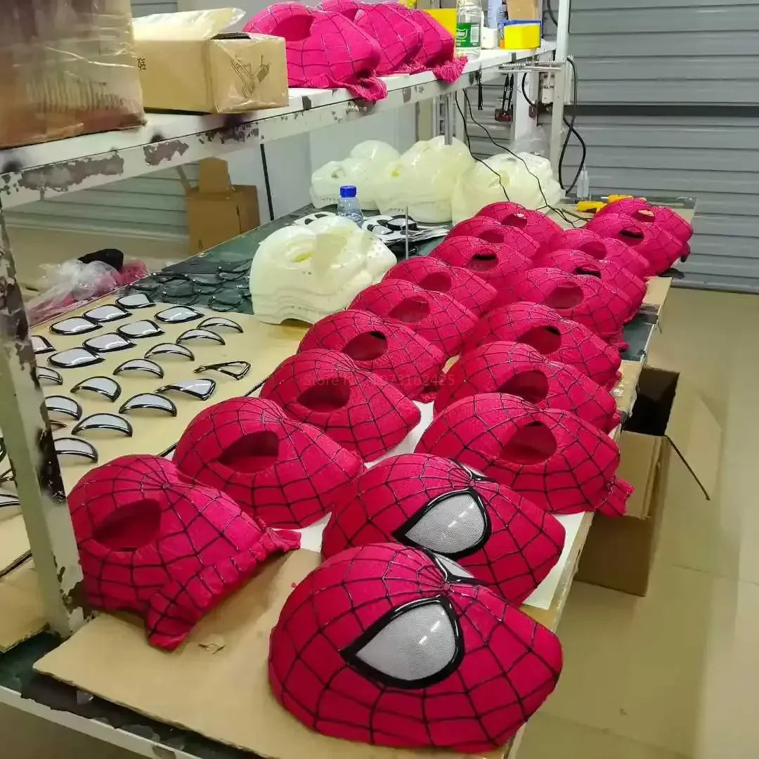 Hottoys New Amazing Spider-Man 2 Handcrafted High-Quality Mask Spiderman Garfield's Version Of Peter Parker Halloween Xmas Gift