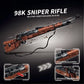 1206PCS Historical Rifle Model Kit Classic Bolt Action Sniper Building Set for Adult Collector Mechanical Engineering Project