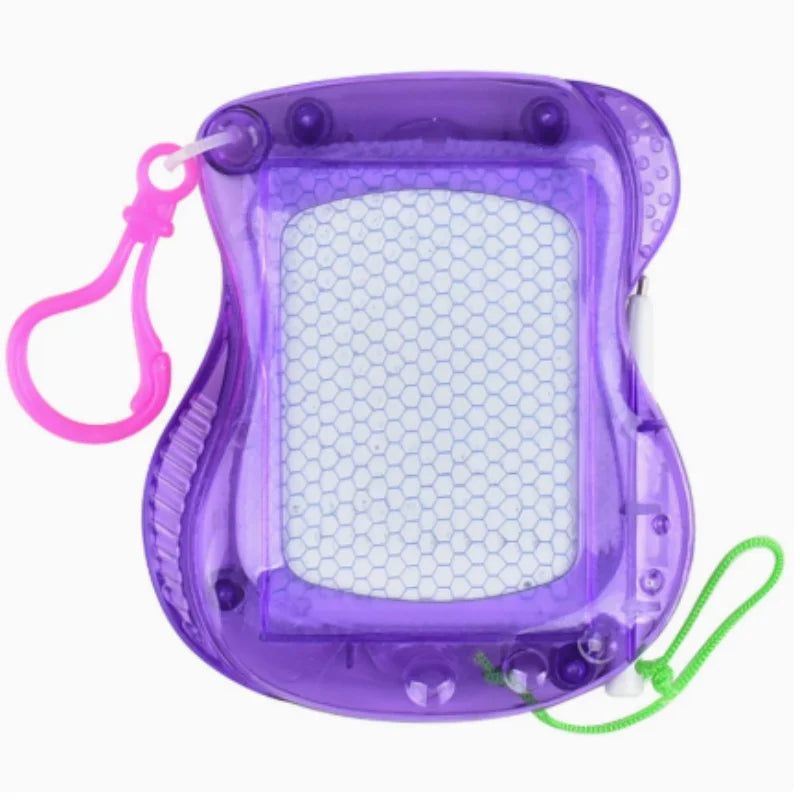 Mini Magnetic Drawing Board with Keychain, Erasable Doodle Pad for Kids 3-6, Birthday Gift