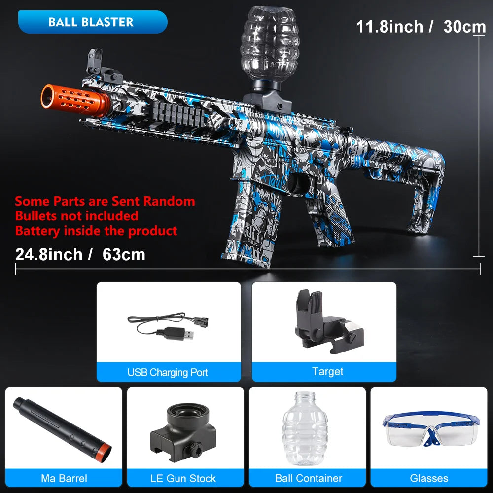 M416 Electric  Blaster Gun Toys, Rechargeable, Automatic Outdoor Toys for Team Activities, Perfect Gift(Bullets Excluded)