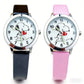 Snoopy Children's Fashion Cute Watch Boys and Girls Cartoon Watch Quartz Movement PU Leather Strap Student Children's Gift