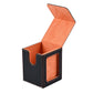 Card Deck Box with Display Window, Hold 120 + Single Sleeved Cards, Magnetic Closure, Suitable for CCG Cards, Magic Game Cards