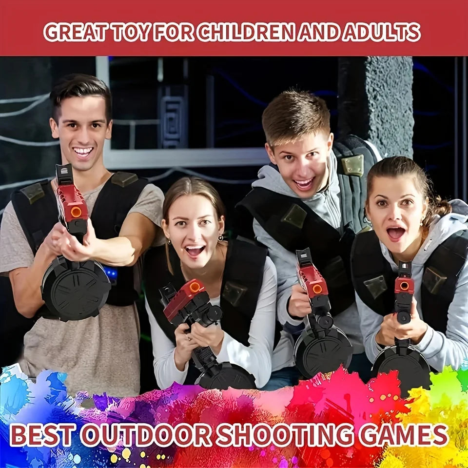 Blaster Gun,Electric Ball Blaster Pistol, High Orbeez Gun Performance Cool Toy Gun, Rechargeable Splatter Ball Toys for Outdoor
