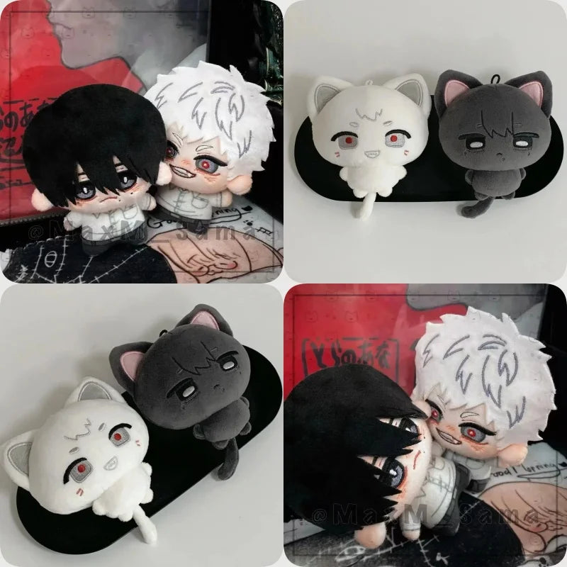 New  The Summer Hikaru Died Tsujinaka Yoshiki Anime Cute Maumet Puppet Plaything Pendant Keychain Plushies Mascot Christmas Gift