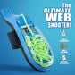 NEW Electric Spider Web Launcher Funny Glow-in-the-Dark Retractable Luminous Rope Interactive Toys Cosplay Party Props Gift