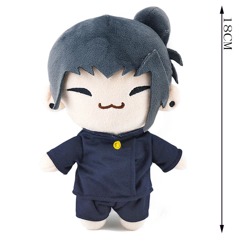 Kawaii Jujutsu Kaisen Plush Toy Cartoon Game Character Satoru Gojo Getou Suguru Plush Doll Jujutsu Kaisen Doll