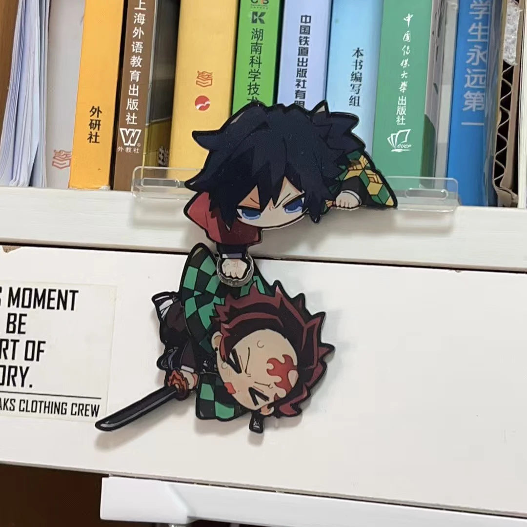 Demon Slayer Acrylic Anime Peripheral Ornaments Tomioka Giyuu Help Kamado Tanjirou Fans Gift 4-6cm Cute Kawaii Toys